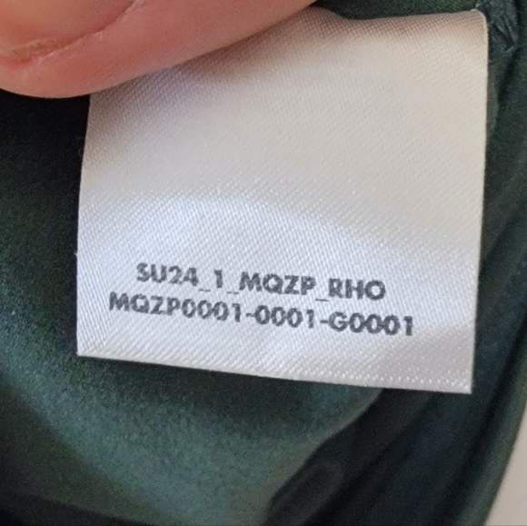 Rhoback Solid Preformance Q-zip Pullover Jungle Green - Picture 6 of 7